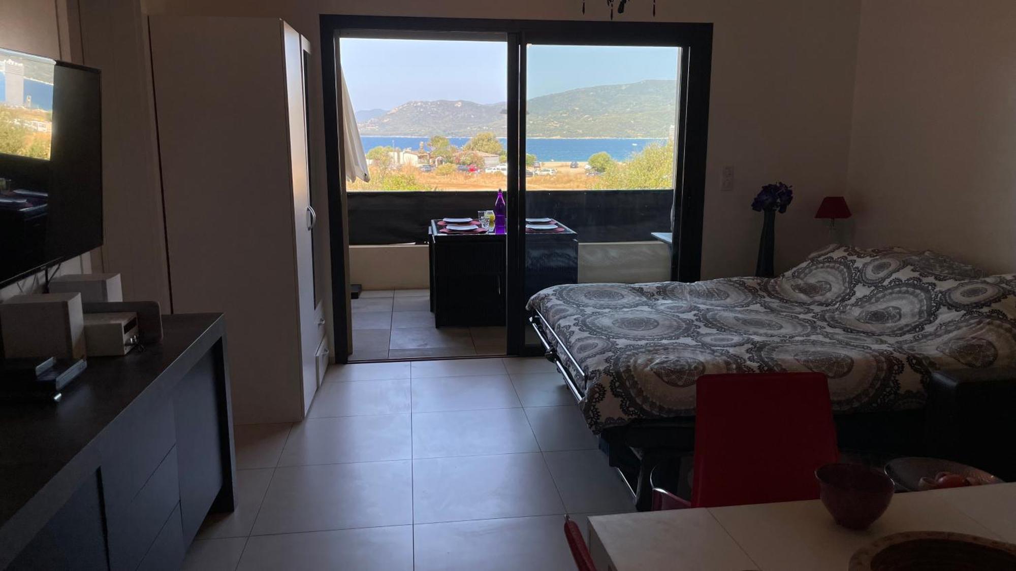 Studio T1 bis vue mer Propriano Propriano  Eksteriør bilde